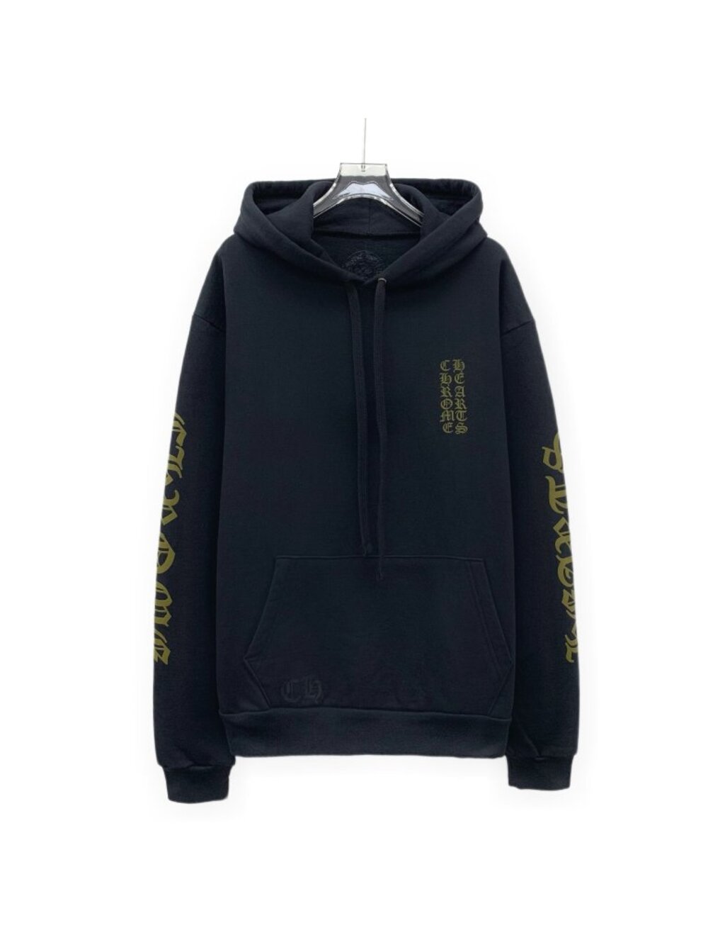 Chrome Hearts Black Cotton Hoodie